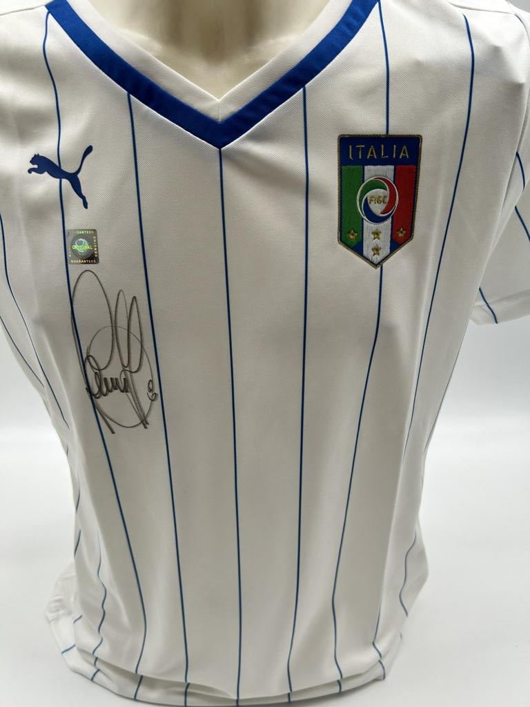 Italy women's jersey Claudio Marchisio signed Coa autograph Puma L