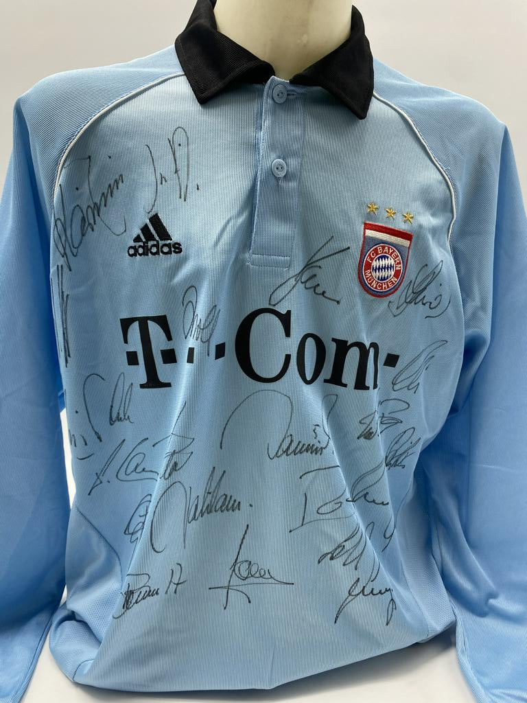 Bayern München Trikot 2005/2006 Teamsigniert Autogramm COA Adidas XL