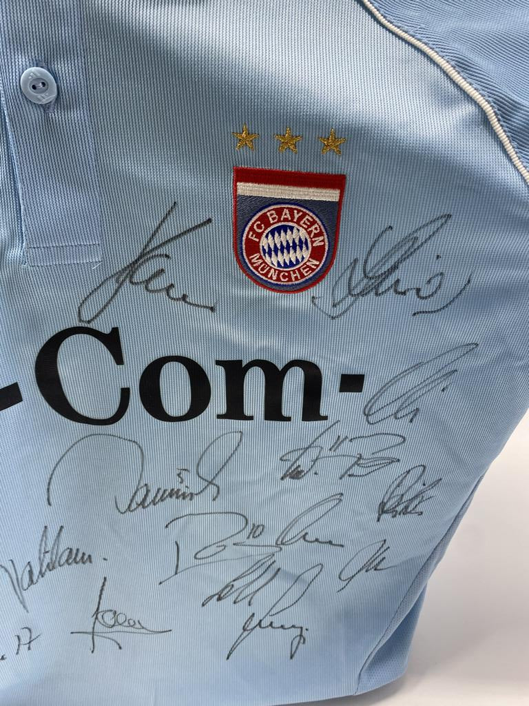 Bayern München Trikot 2005/2006 Teamsigniert Autogramm COA Adidas XL