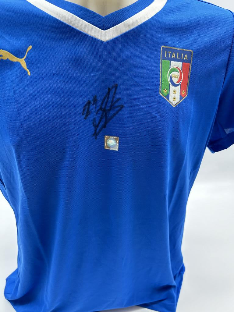 Italien Frauentrikot Leonardo Bonucci signiert Autogramm COA Puma XL