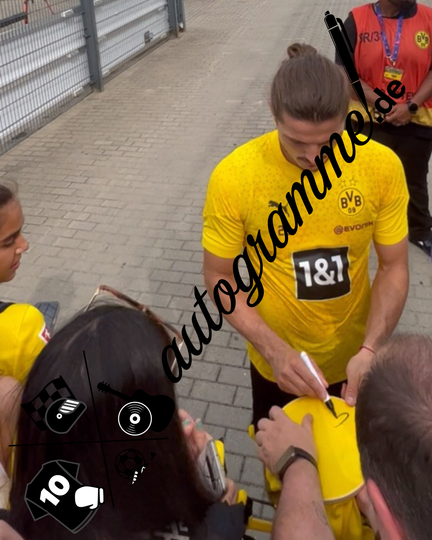 Borussia Dortmund Trikot signiert Marcel Sabitzer Autogramm BVB Puma XL