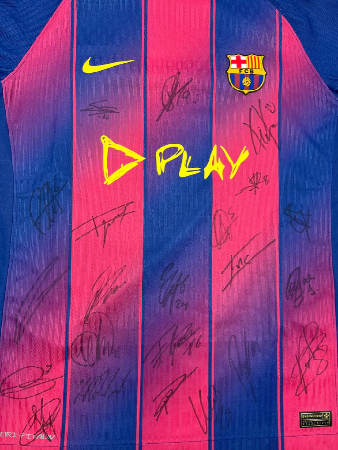 FC Barcelona x Travis Scott, Coldplay & Ed Sheeran Teamsigniert limitiert auf 22 Nike M