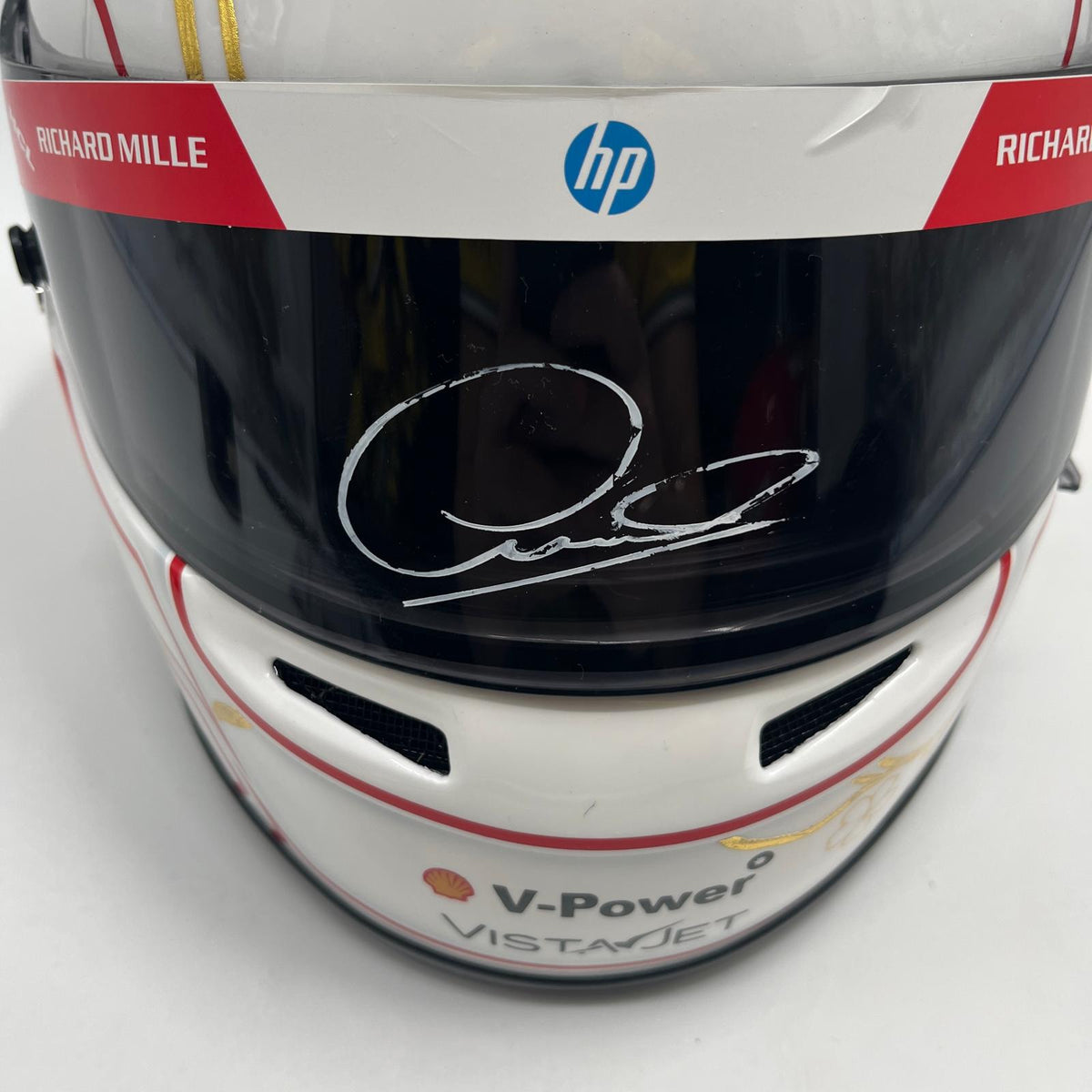Lewis Hamilton Formel 1 Helm Unterschrift und Echtheitszertifikat 1:1