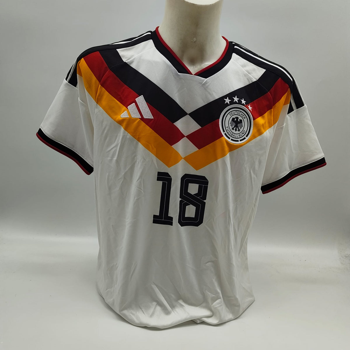 DFB Trikot WM 2026 Nathaniel Brown signiert Adidas COA neu L