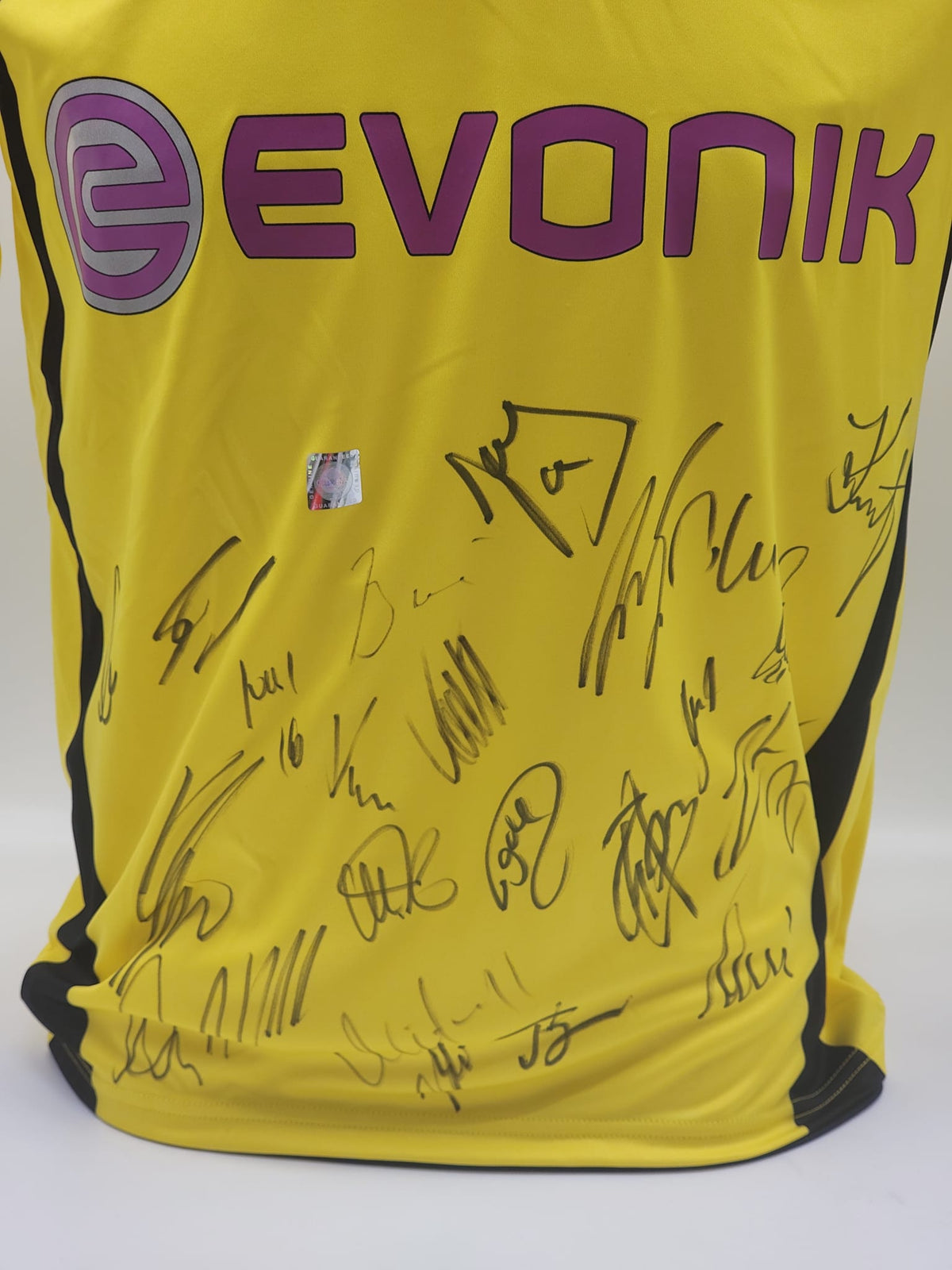 BVB Trikot 2009/2010 Teamsigniert Borussia Dortmund Kappa 176