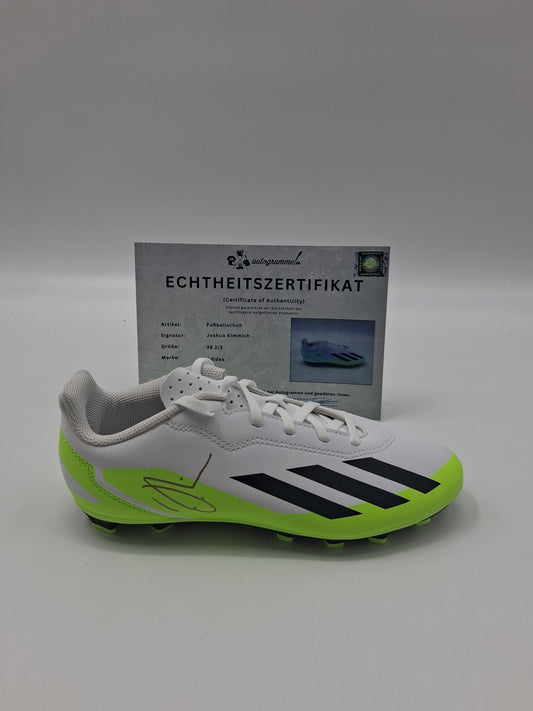 Fußballschuh Joshua Kimmich signiert Autogramm Bundesliga Adidas 38 2/3