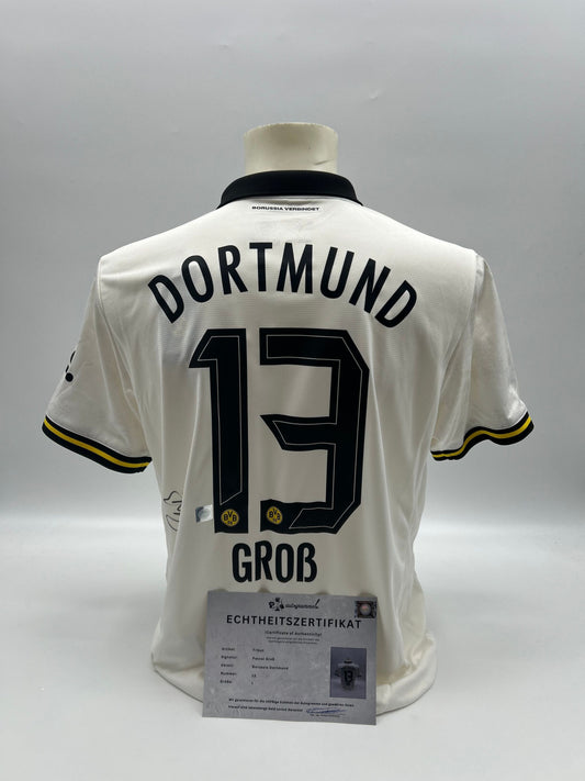 Borussia Dortmund Trikot Pascal Groß signiert Autogramm Puma  L
