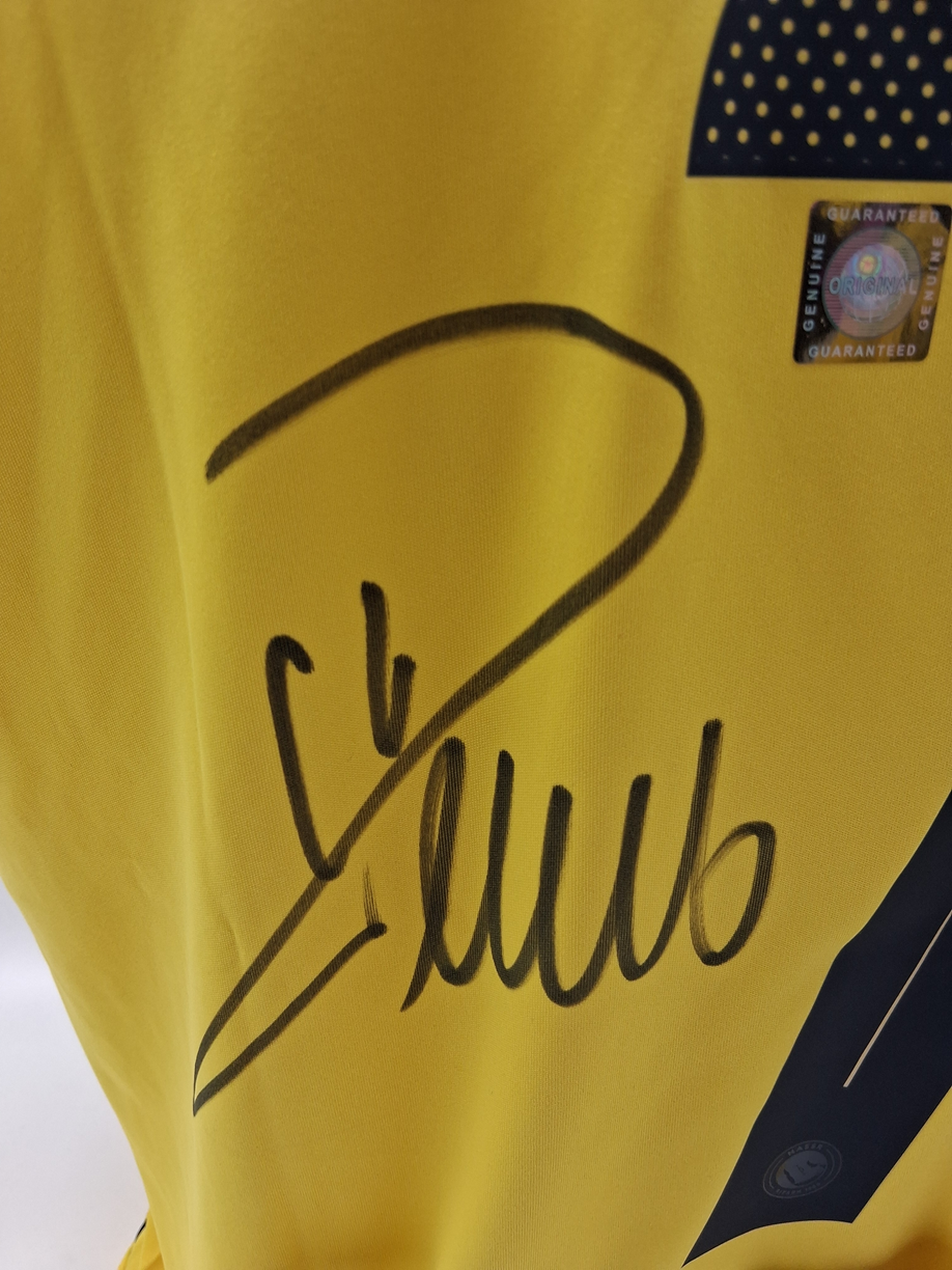 Al Nassr FC Jersey 25/26 Cristiano Ronaldo signed autograph football COA L
