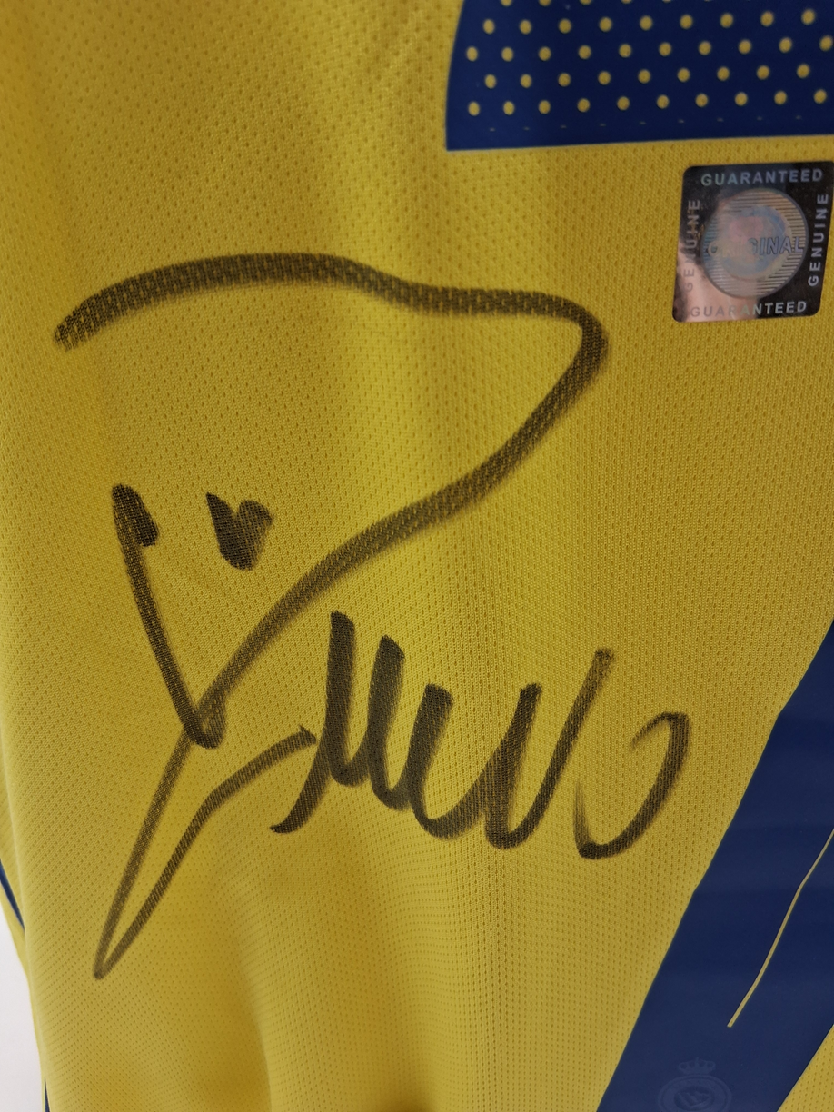 Al Nassr FC Trikot Cristiano Ronaldo signiert Autogramm Fußball COA L
