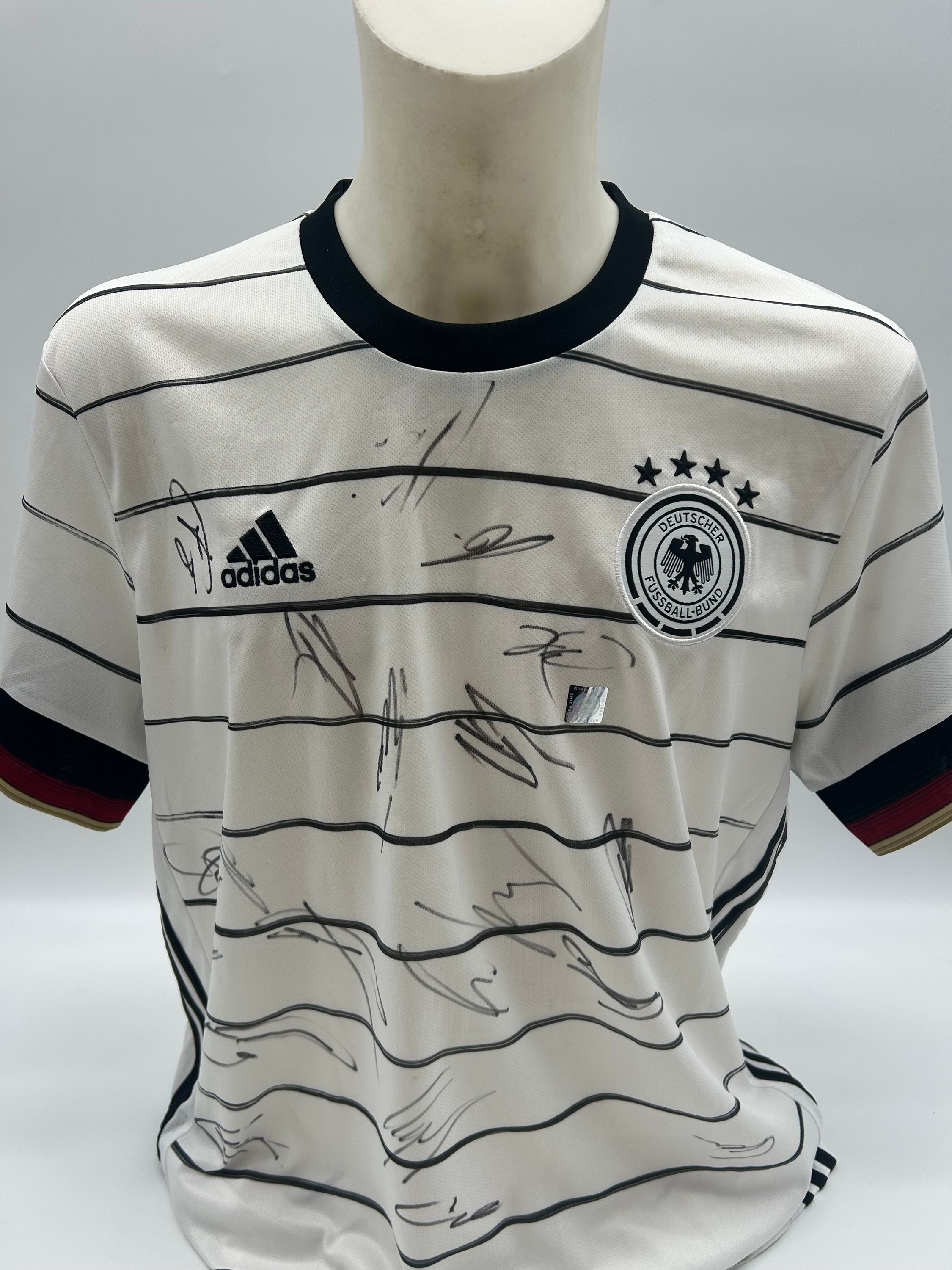 Germany jersey em 2020/2021 team signed DFB football autograph Adidas Coa XL