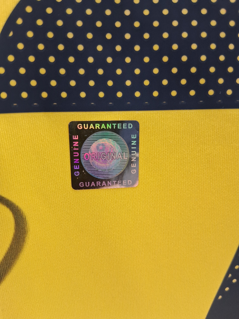 Al Nassr FC Jersey 25/26 Cristiano Ronaldo signed autograph football COA L