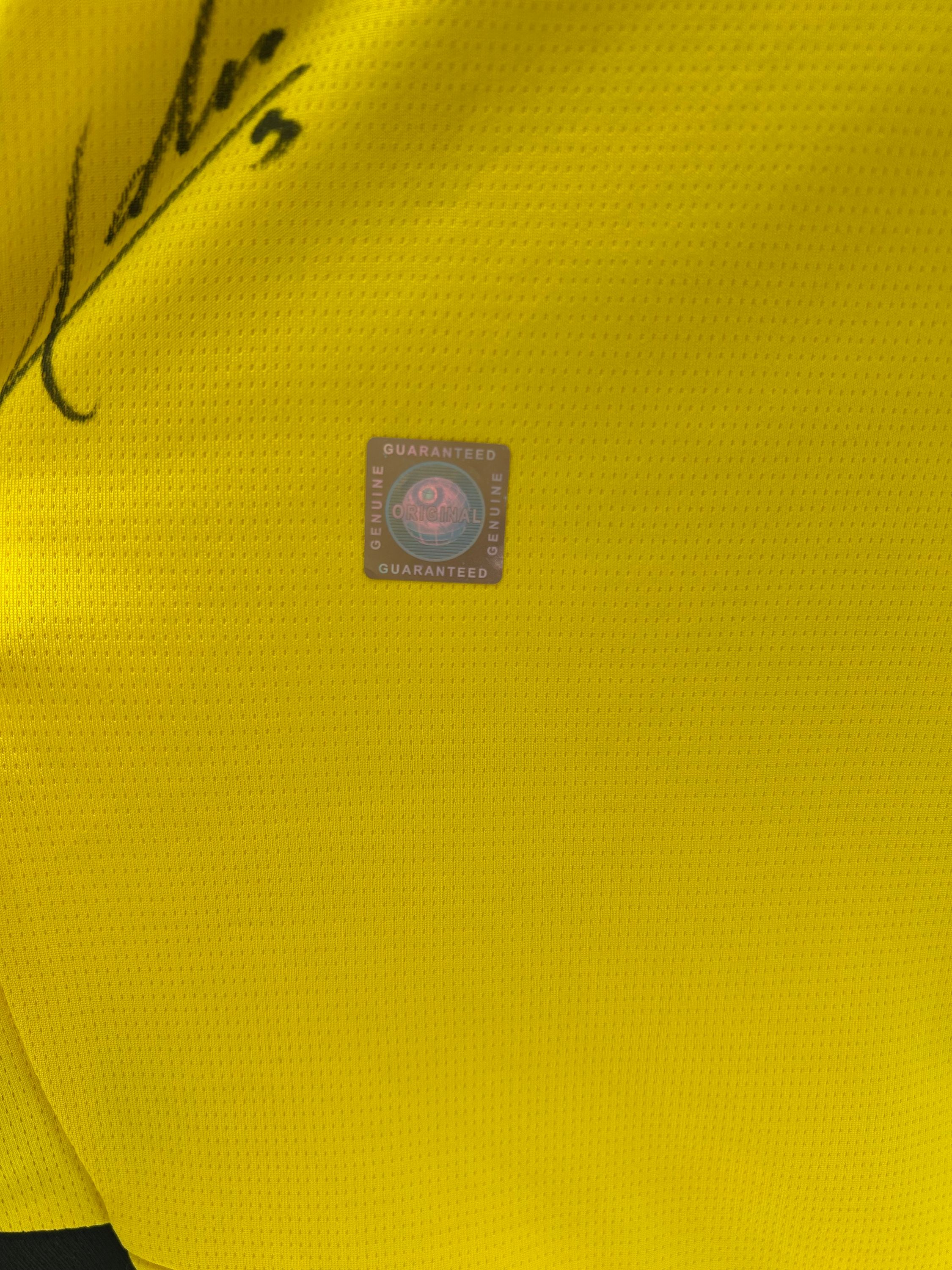 Borussia Dortmund jersey signed by Waldemar Anton, BVB autograph, Puma XL