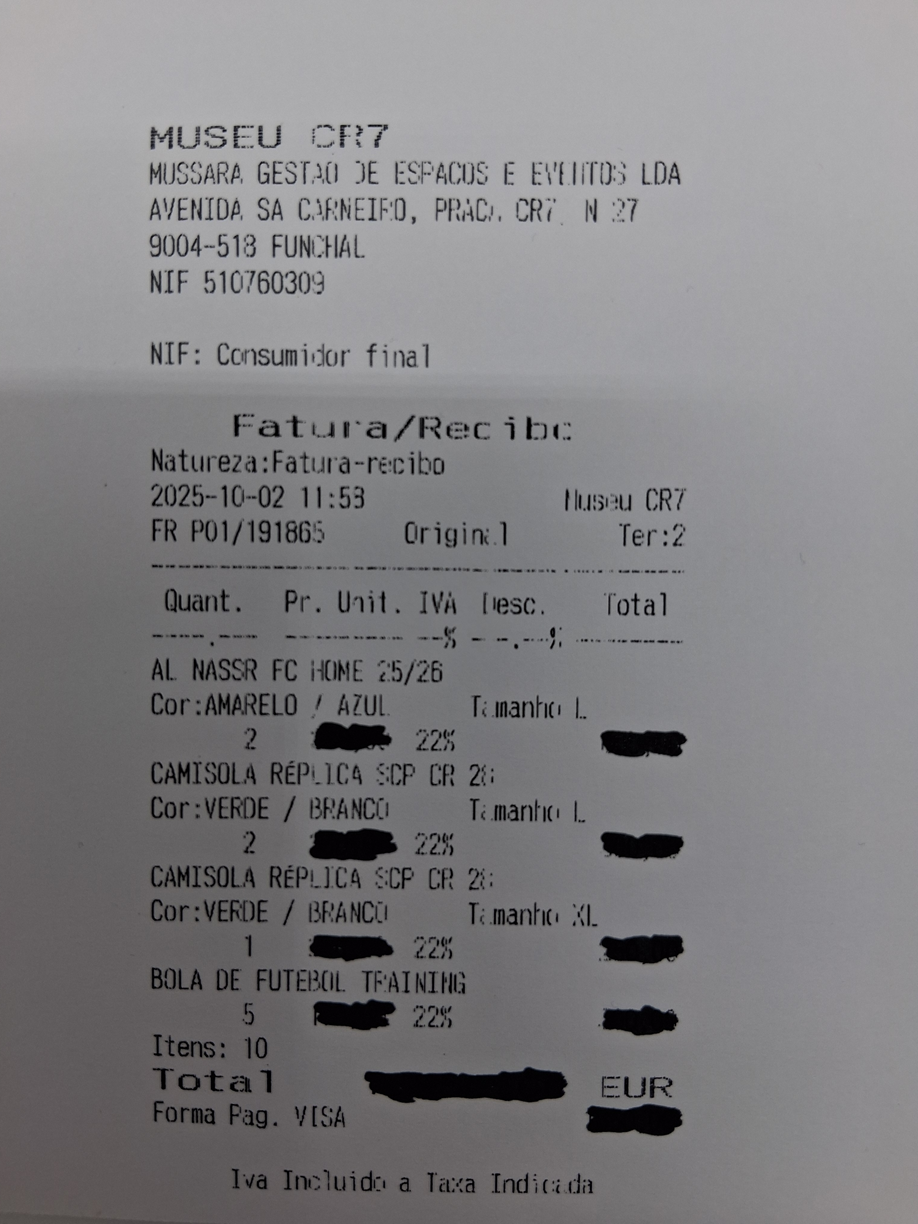 Sporting Lisbon jersey signed by Cristiano Ronaldo, autographed football COA XL