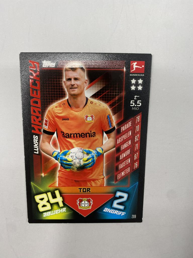 Kapitänsbinde Lukáš Hrádecký signiert im Rahmen Bayer Leverkusen Autogramm COA