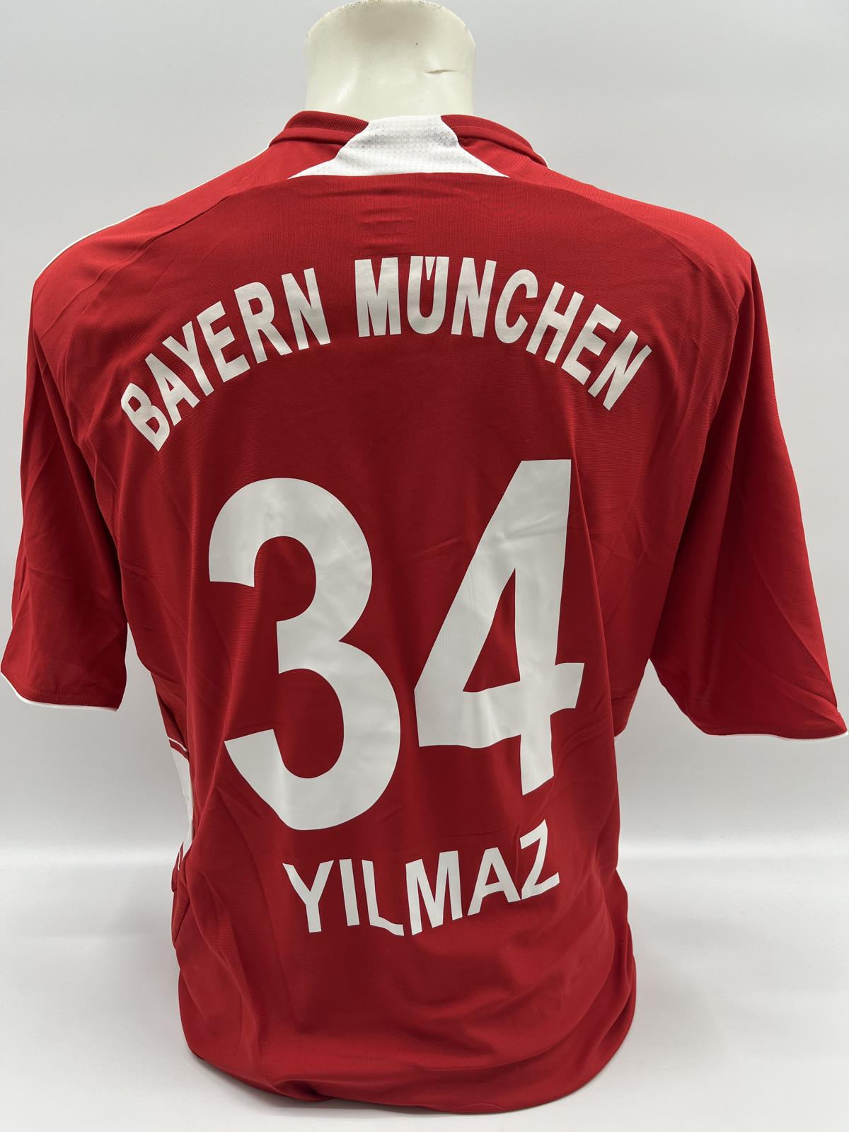 Bayern München Trikot Deniz Yilmaz signiert Adidas FCB Autogramm COA XL