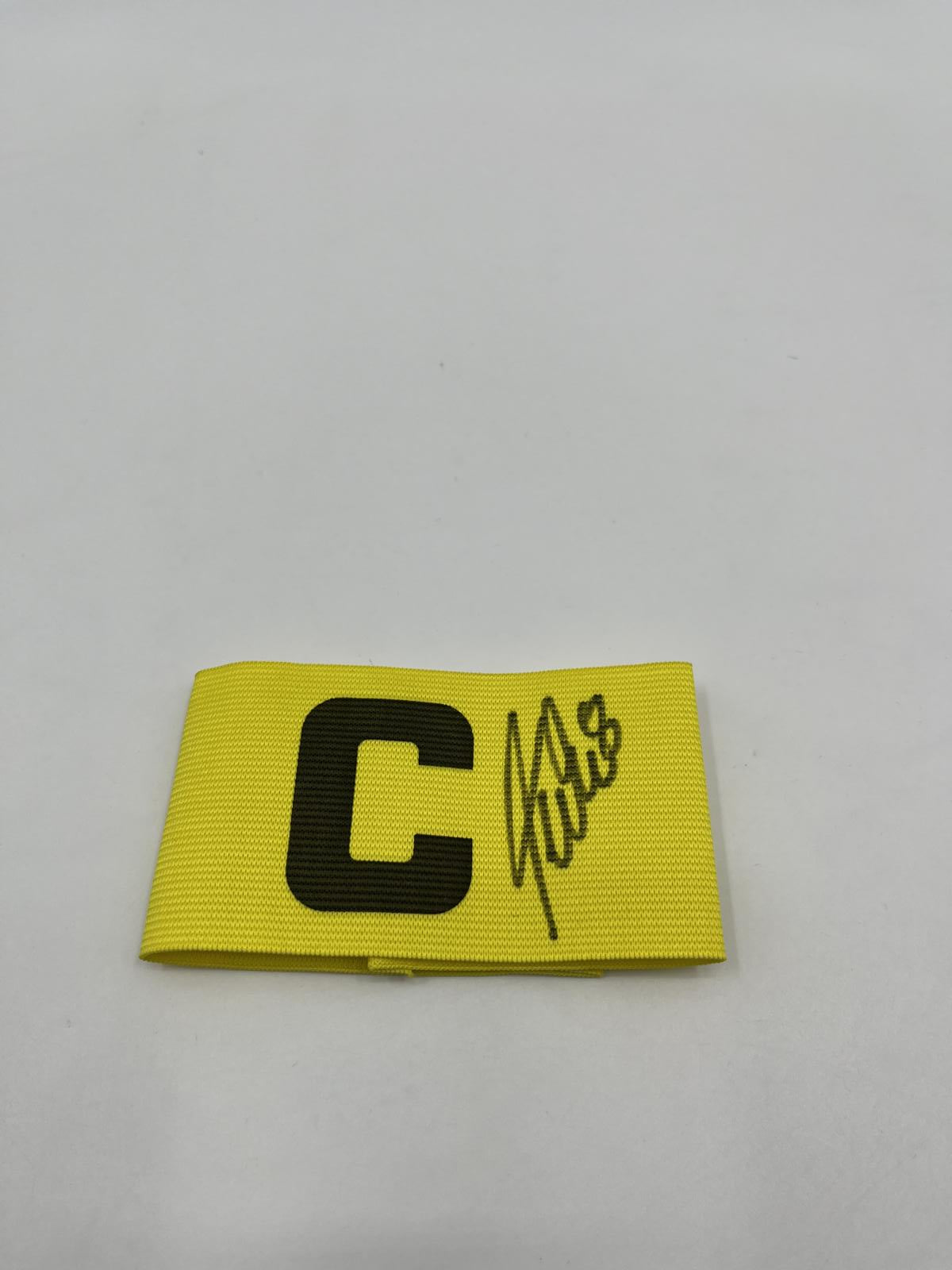 Captain bandage Robert Tesche signed new football as part of VfL Osnabrück