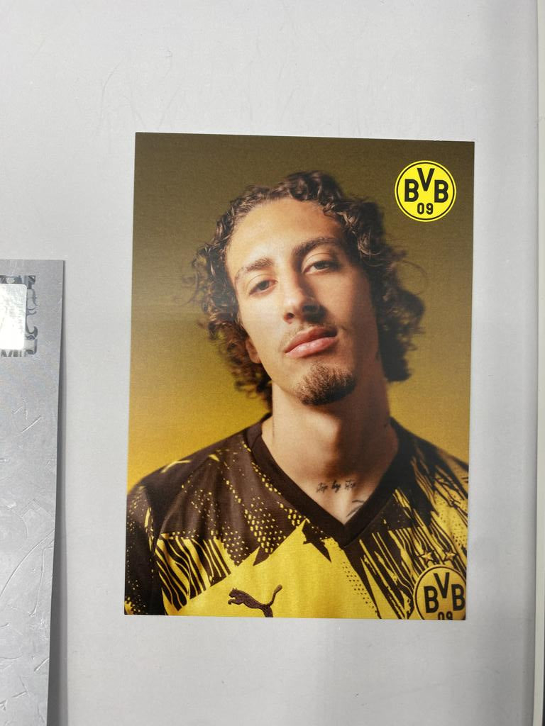 Kapitänsbinde Fabio Silva signiert im Rahmen Borussia Dortmund Autogramm COA