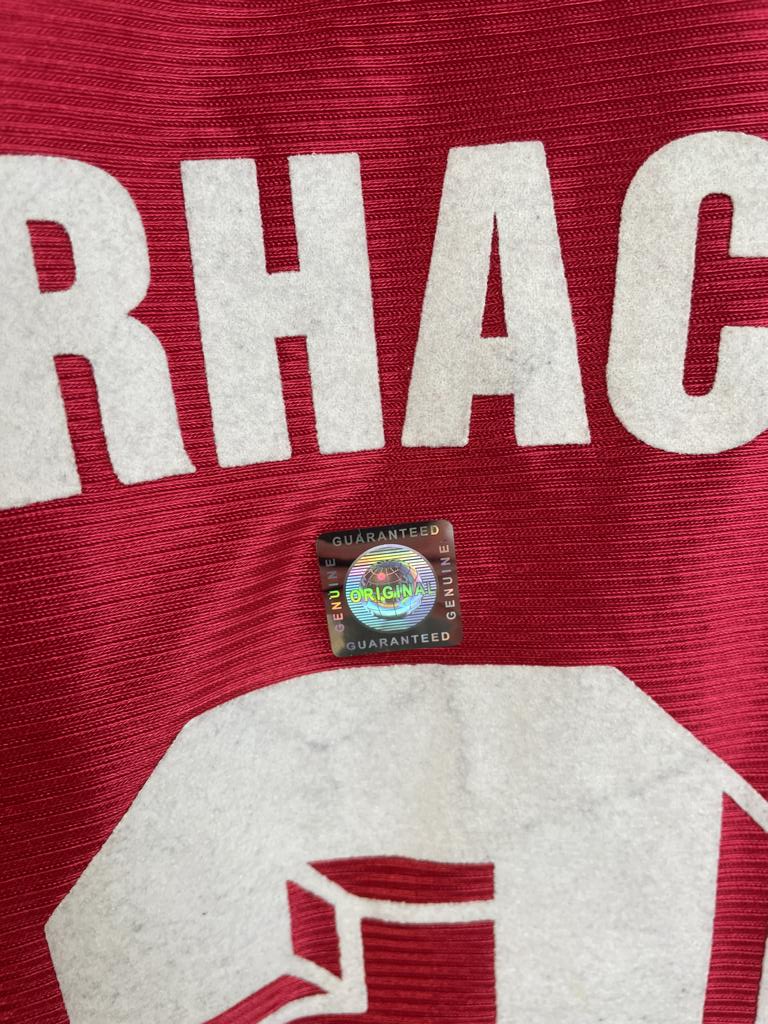 SpVgg Unterhaching jersey Oliver Strauben signed + dedication football bundesliga adidas s