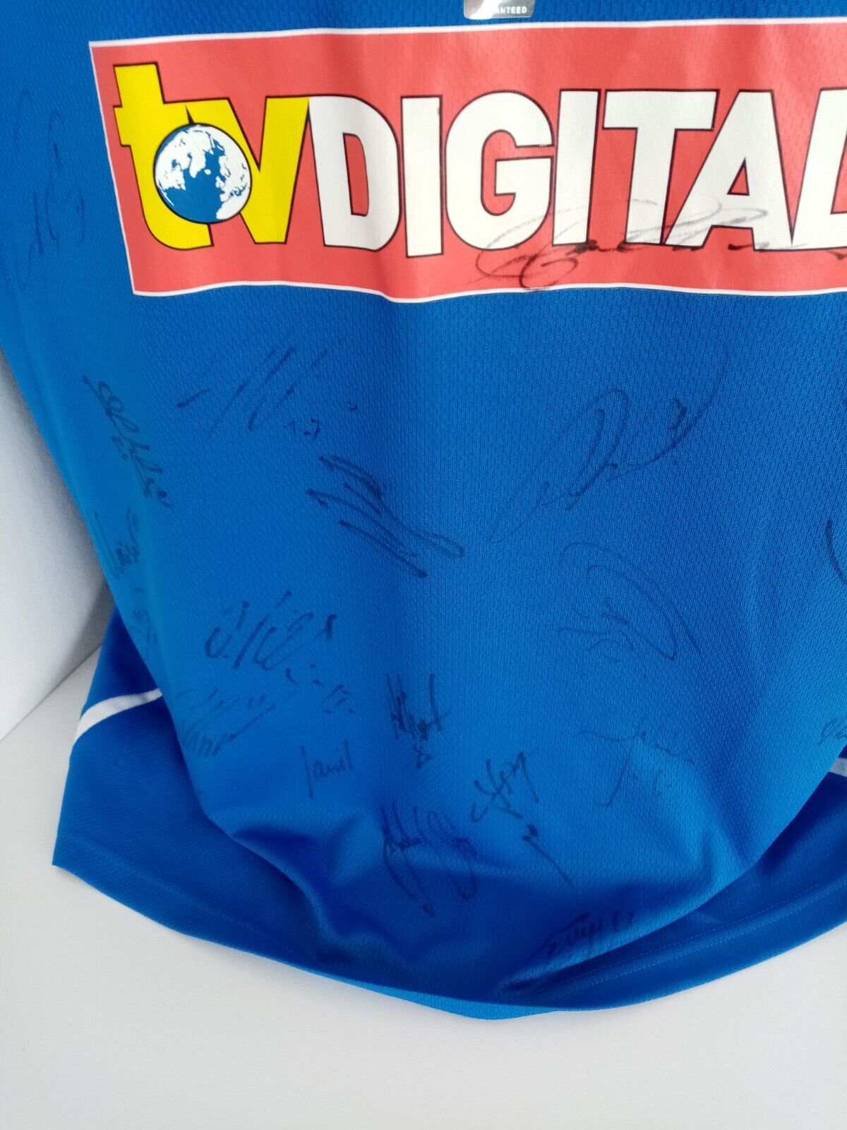 1899 Hoffenheim jersey 09/10 team signed autograph football bundesliga puma XL