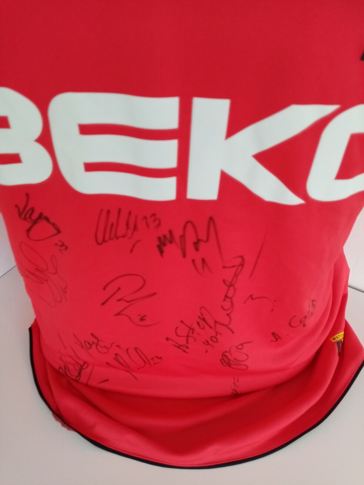 FC Watford jersey 08/09 team signed England Premier League autograph Diadora Neu M