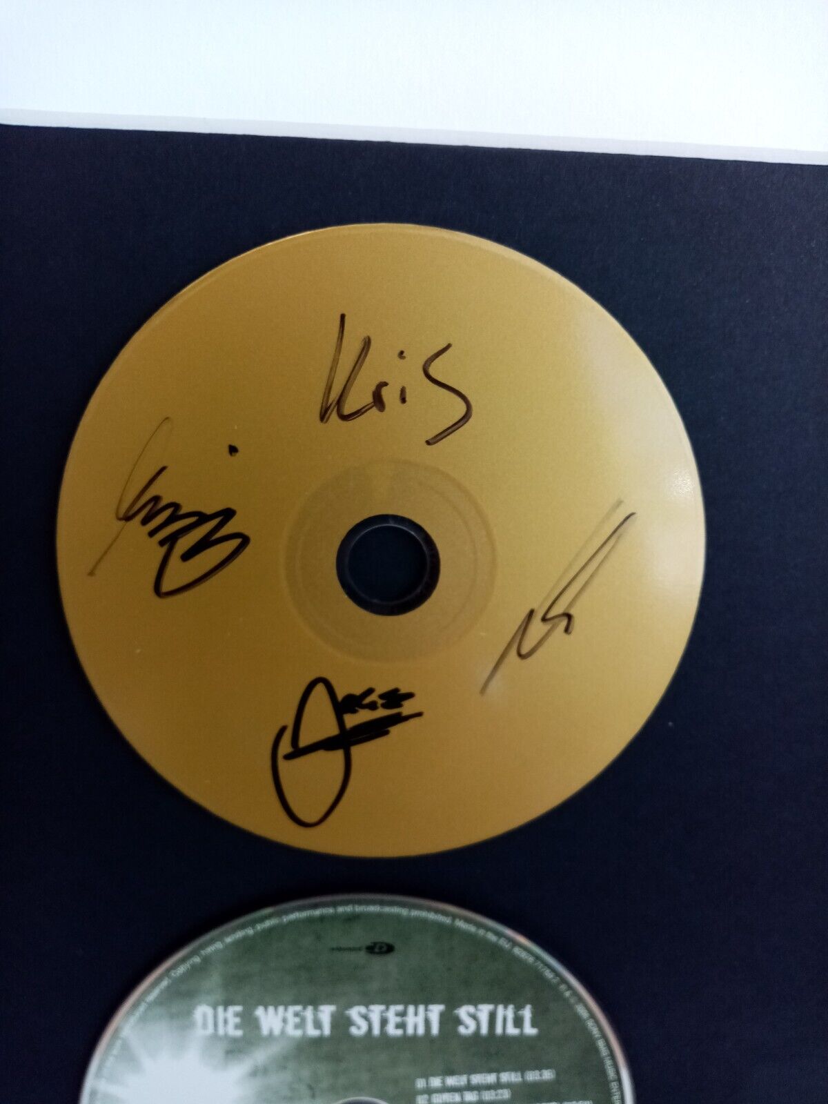 CD / Rohling Revolverheld signed as part of autograph music new charts song