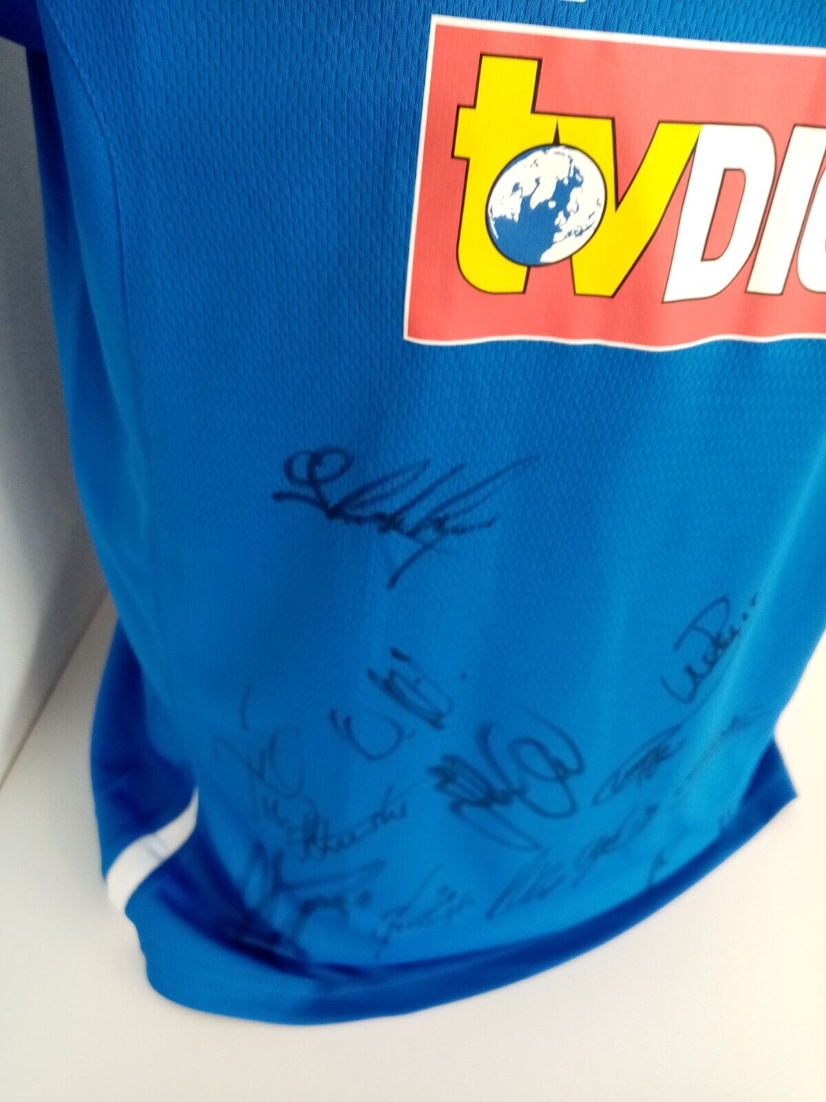 1899 Hoffenheim jersey 09/10 team signed autograph football bundesliga puma 176