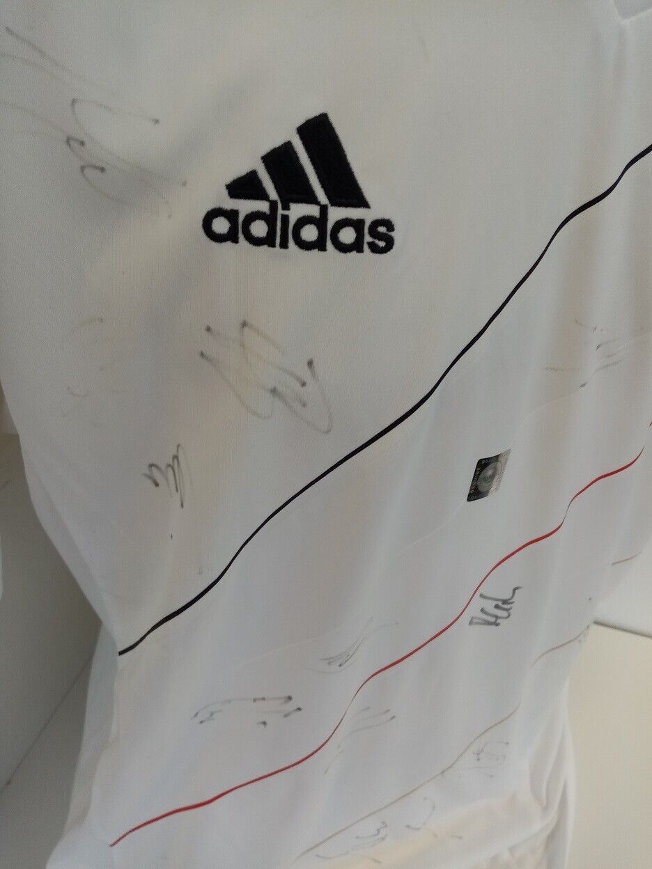 Deutschland Trikot EM 2012 Teamsigniert Autogramm Fußball DFB Adidas Euro L
