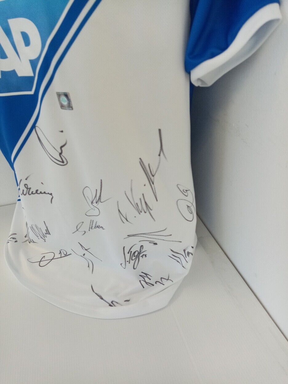 1899 Hoffenheim jersey 14/15 team signed autograph football bundesliga Lotto m