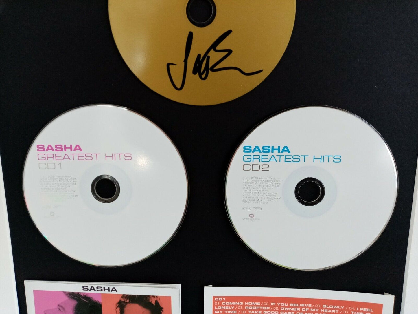 CD / Rohling Sasha signed with album as part of autograph music charts new