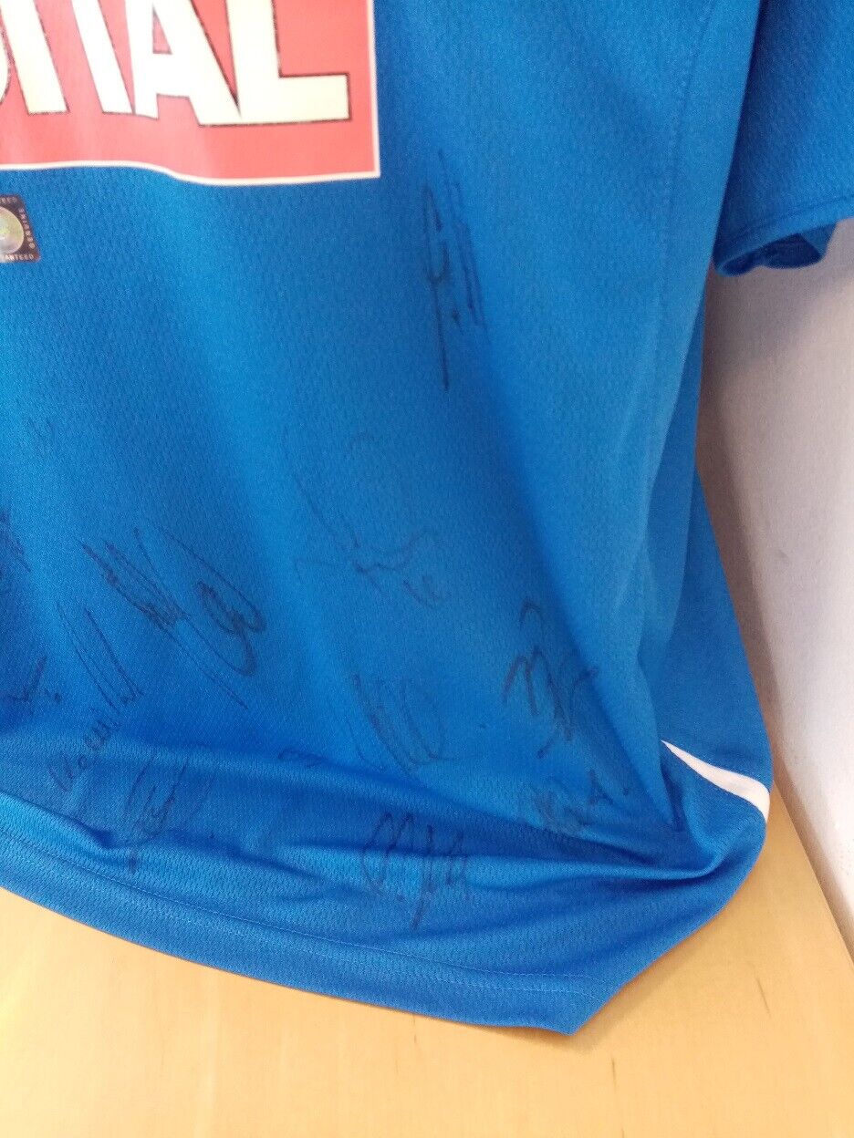 TSG 1899 Hoffenheim jersey 2010/2011 team signed autograph football puma coa XXL