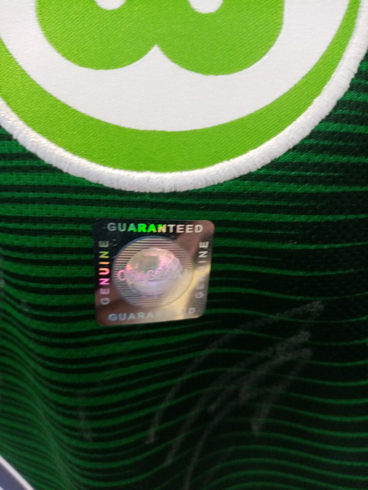 VFL Wolfsburg Trikot 2018/2019 Teamsigniert Autogramm Fußball Bundesliga Nike L