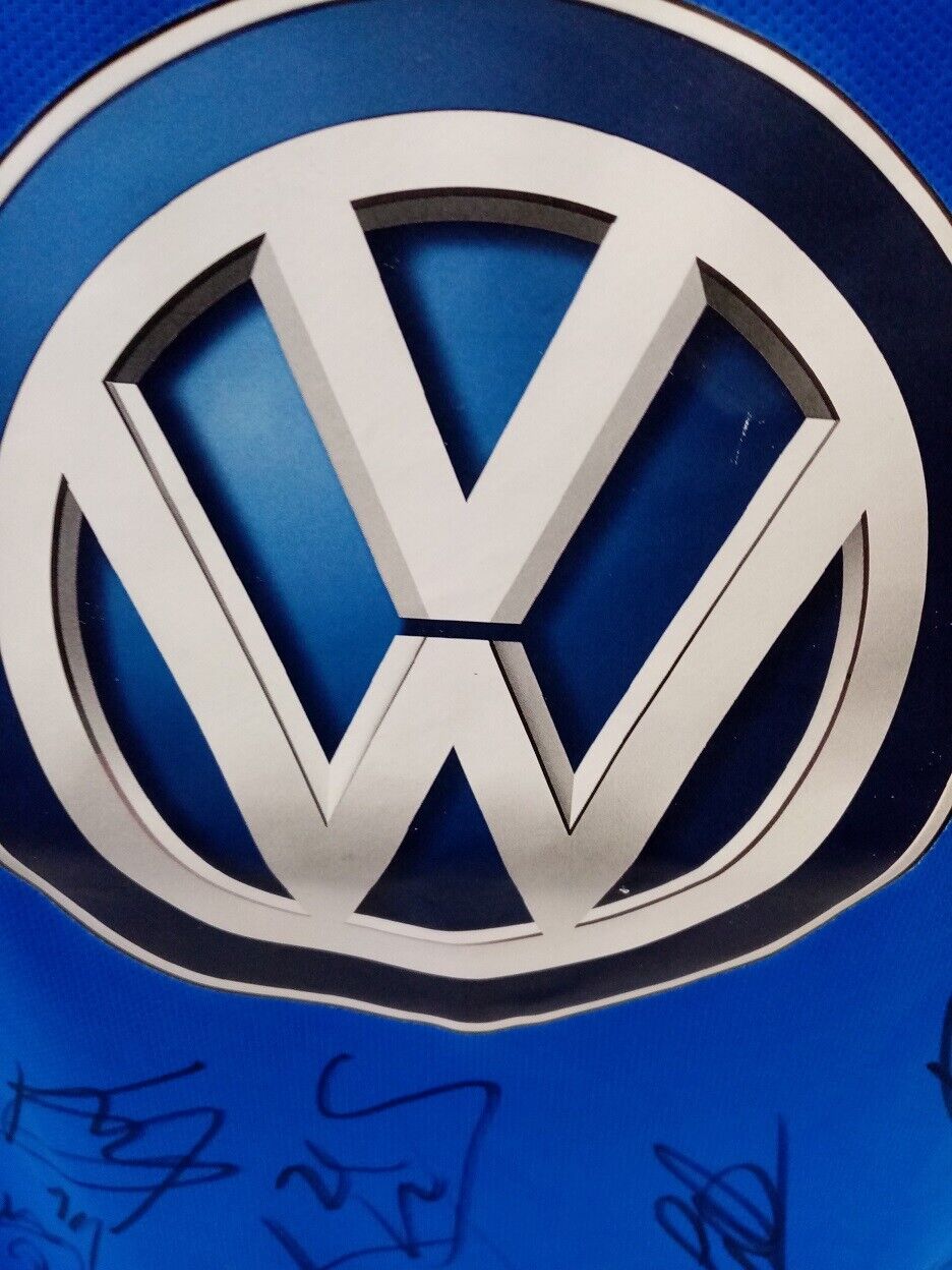 VFL Wolfsburg Trikot 2018/2019 Teamsigniert Wölfe Autogramm Adidas Bundesliga M