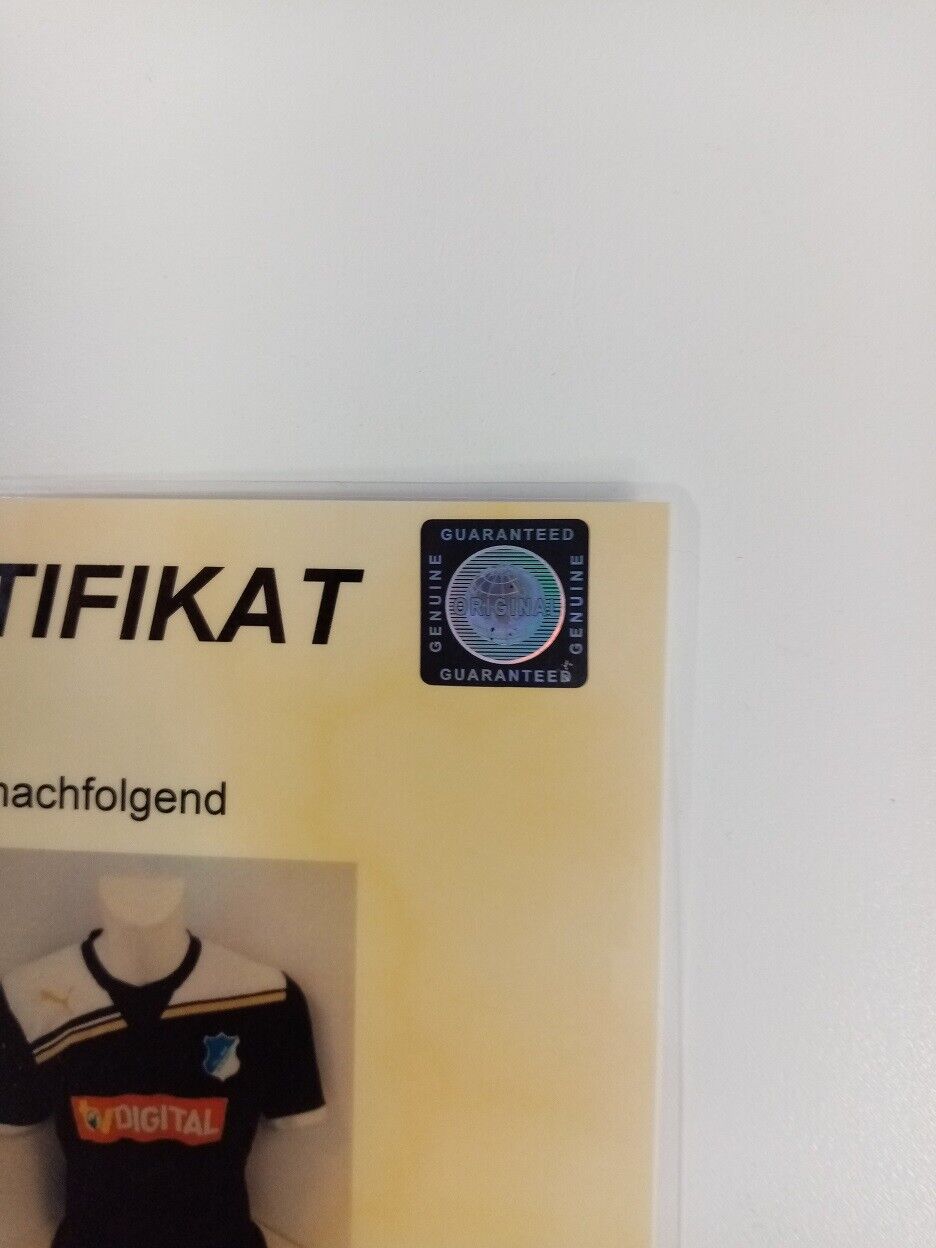 1899 Hoffenheim Trikot 11/12 Teamsigniert Autogramm Fußball Bundesliga Puma L