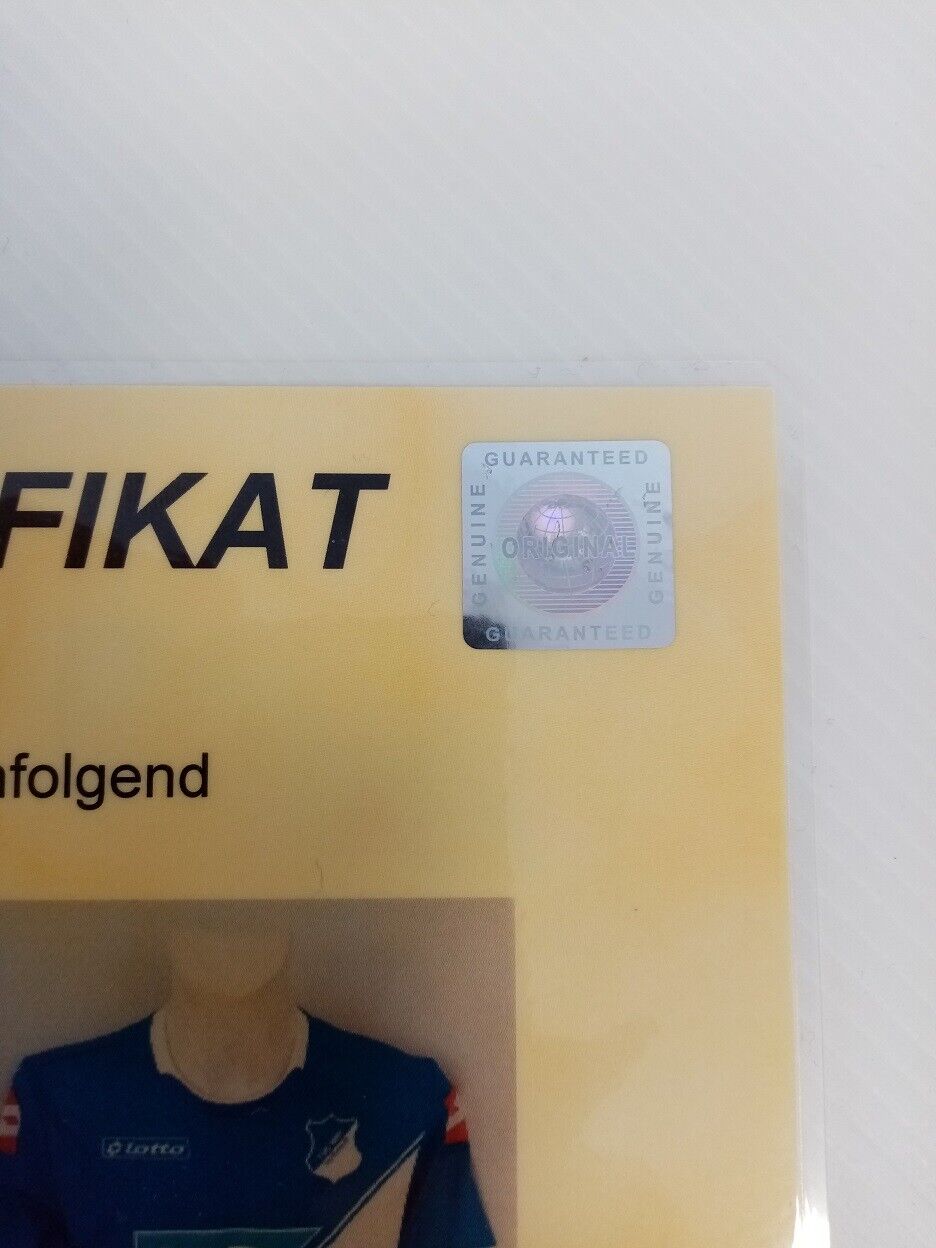 1899 Hoffenheim Trikot 14/15 Teamsigniert Autogramm Fußball Bundesliga Lotto M