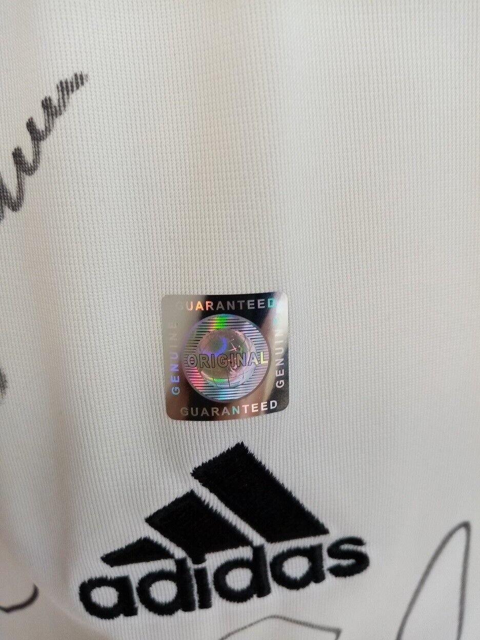 Germany jersey em 2004 team signed COA autograph football DFB adidas XL