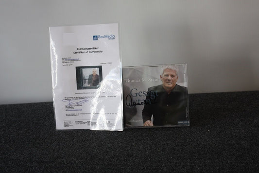 CD, Thomas M. Stein signiert, Gesagt getan, Musik, Hörbuch, Autogramm, Sammeln