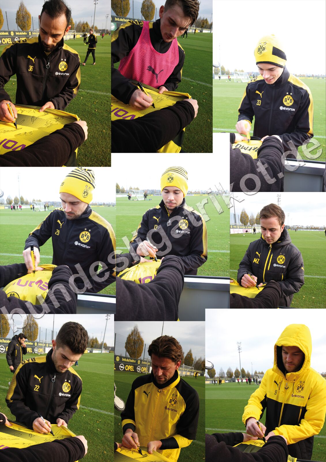Borussia Dortmund Shirt Martin Kree signed BVB football autograph Nike Coa 164