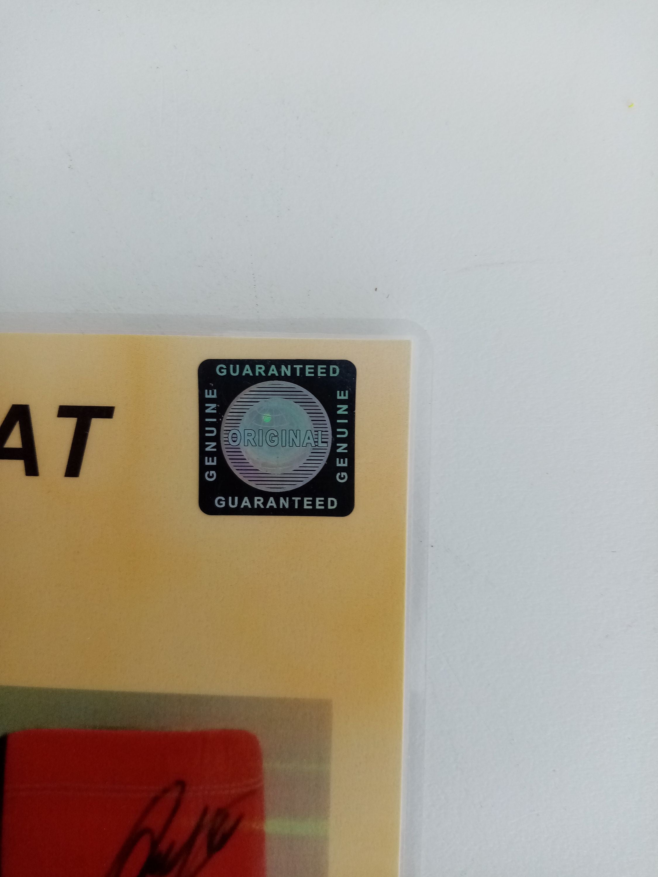 Sandbag glove Axel Schulz signed autograph signature boxing new coa