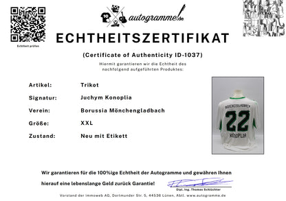 Mönchengladbach 2026/2027 Trikot Juchym Konoplia signiert zertifiziert XXL