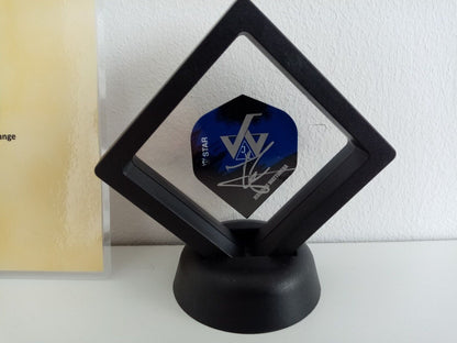 Dartflight jermaine wattimena signed darts coa new flight