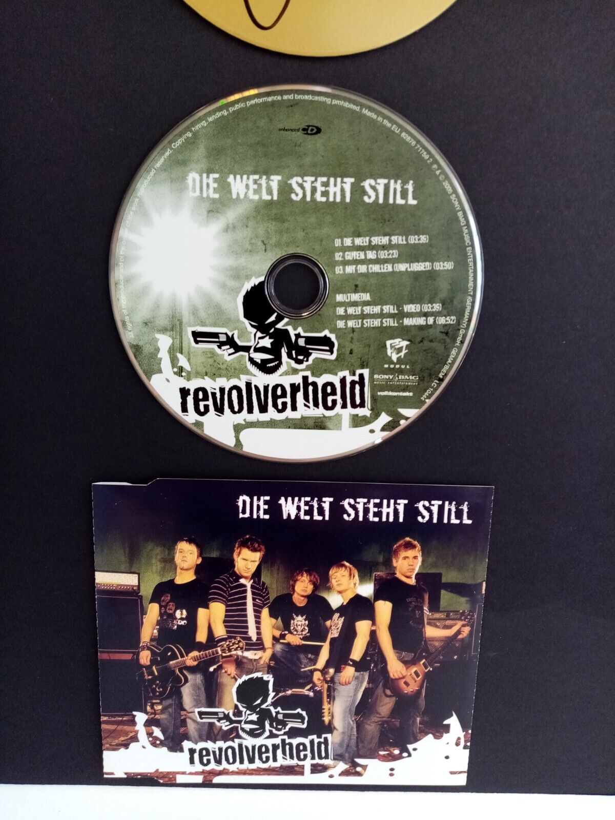 CD / Rohling Revolverheld signed as part of autograph music new charts song