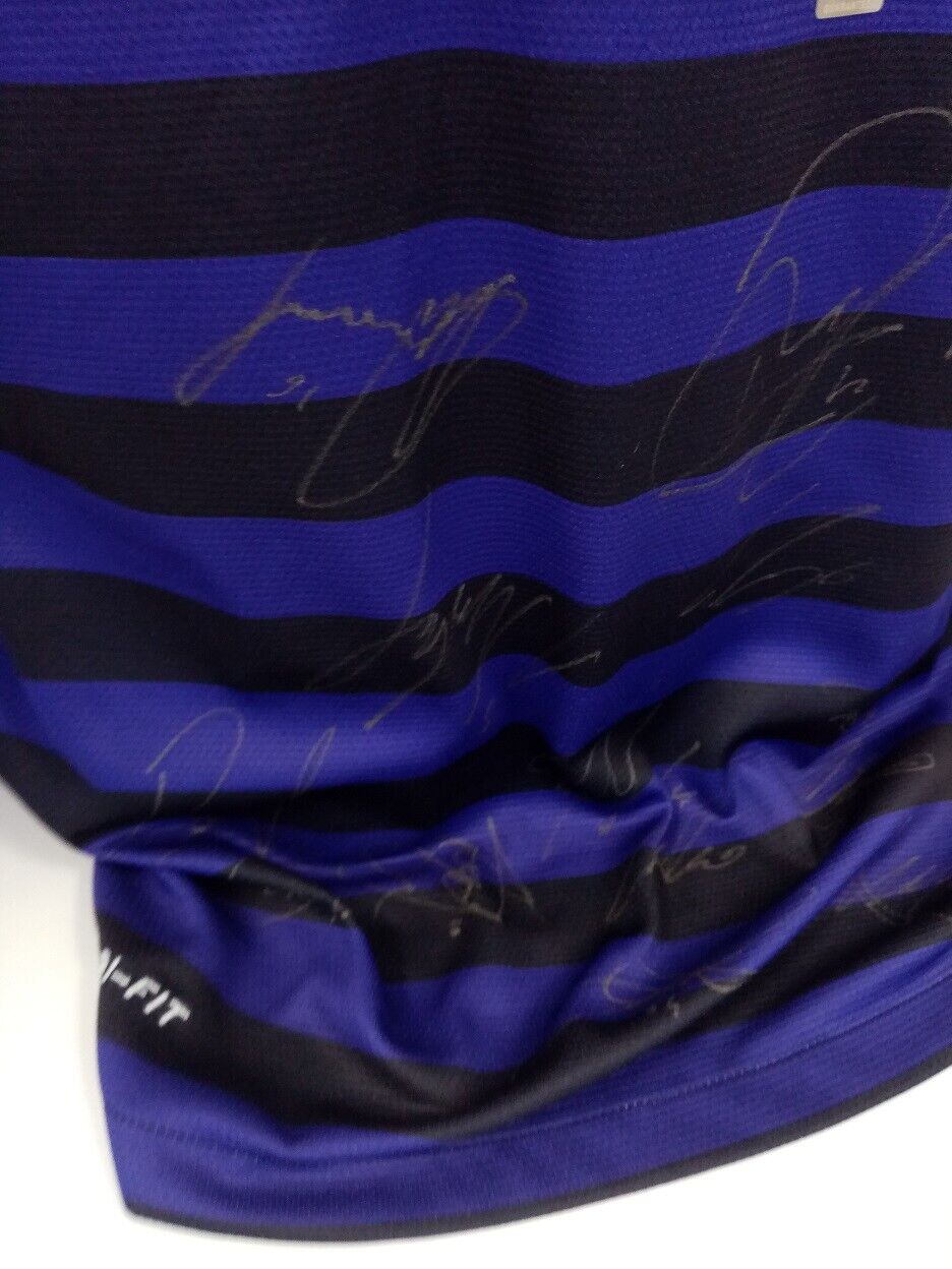 Arsenal london jersey 2012/2013 team signed England autograph football nike l