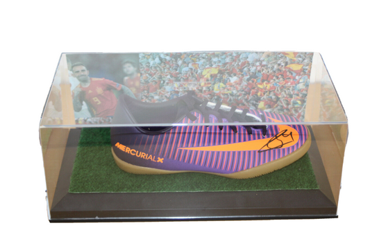 Football shoe Paco Alcacer signed Villarreal Spain La Liga Football Nike NEW