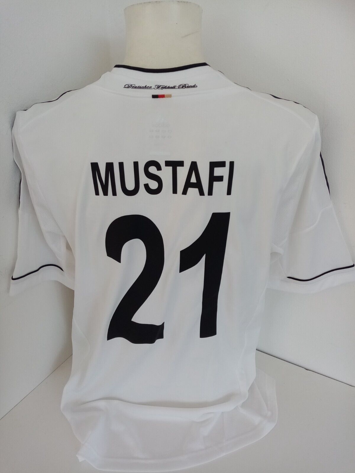 Germany Jersey Mustafi signed Authentic DFB Football Adidas Autograph XL