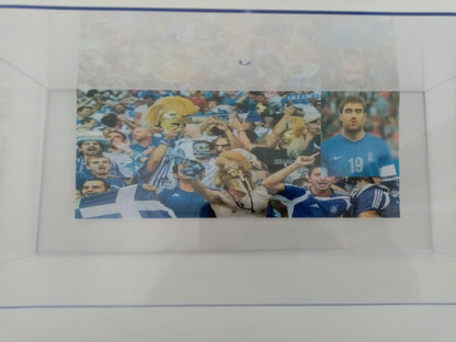 Football shoe Sokratis signed lighting Greece Arsenal Football Greece