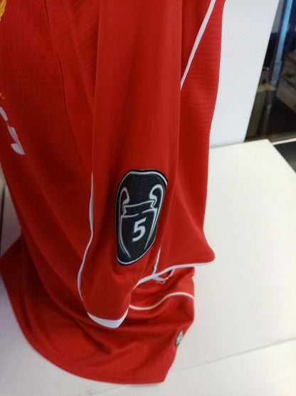 FC Liverpool jersey Rickie Lambert signed autograph soccer england warrior XL