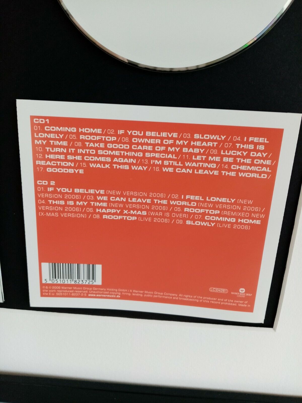 CD / Rohling Sasha signed with album as part of autograph music charts new