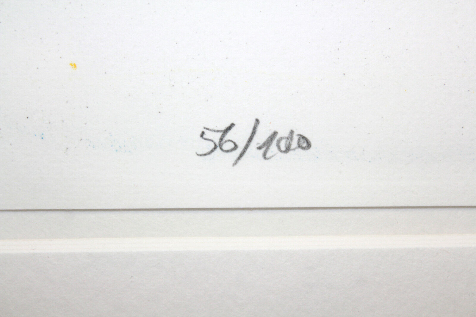 Bernd Schwarzer handgefertigtes Original Nr.56 von 100, hochwertig gerahmt