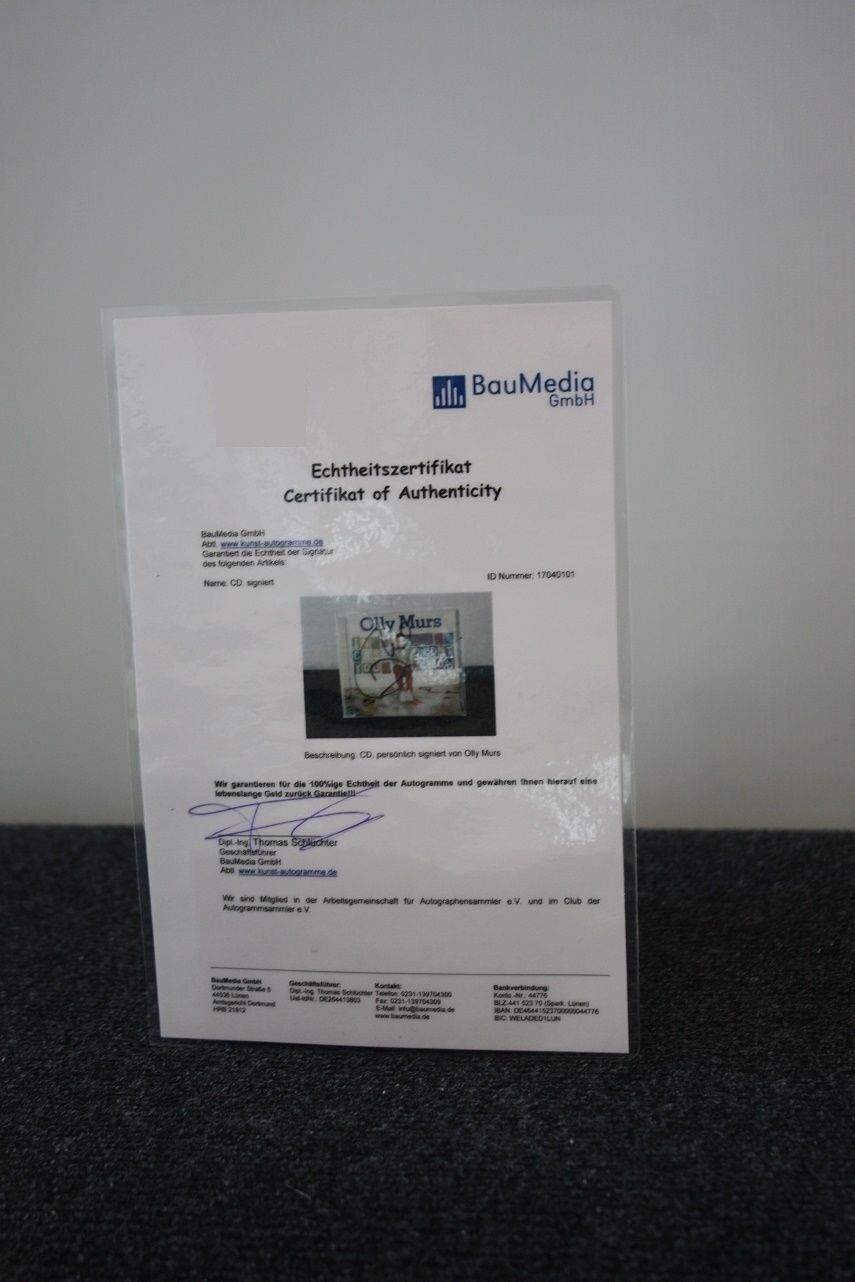 CD, Olly Murs signed, in Case Didnt You Know, Music, Autogram, Charts, Singer