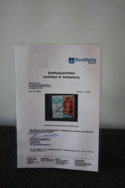 CD, Lena Valaitis signed, a beautiful day, music, German, singer, autograph